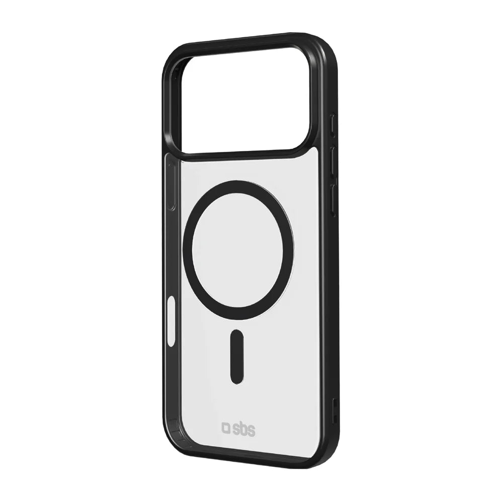 Case für iPhone 17 Pro Max mit farbigen Rändern, kompatibel mit MagSafe Aufladung