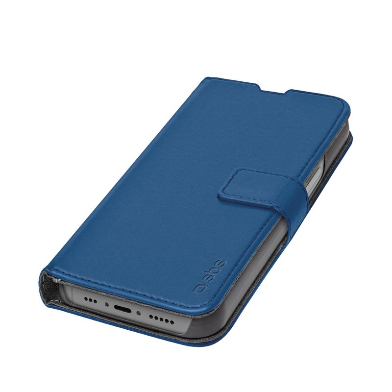Wallet Stand Blue für iPhone 14 Pro