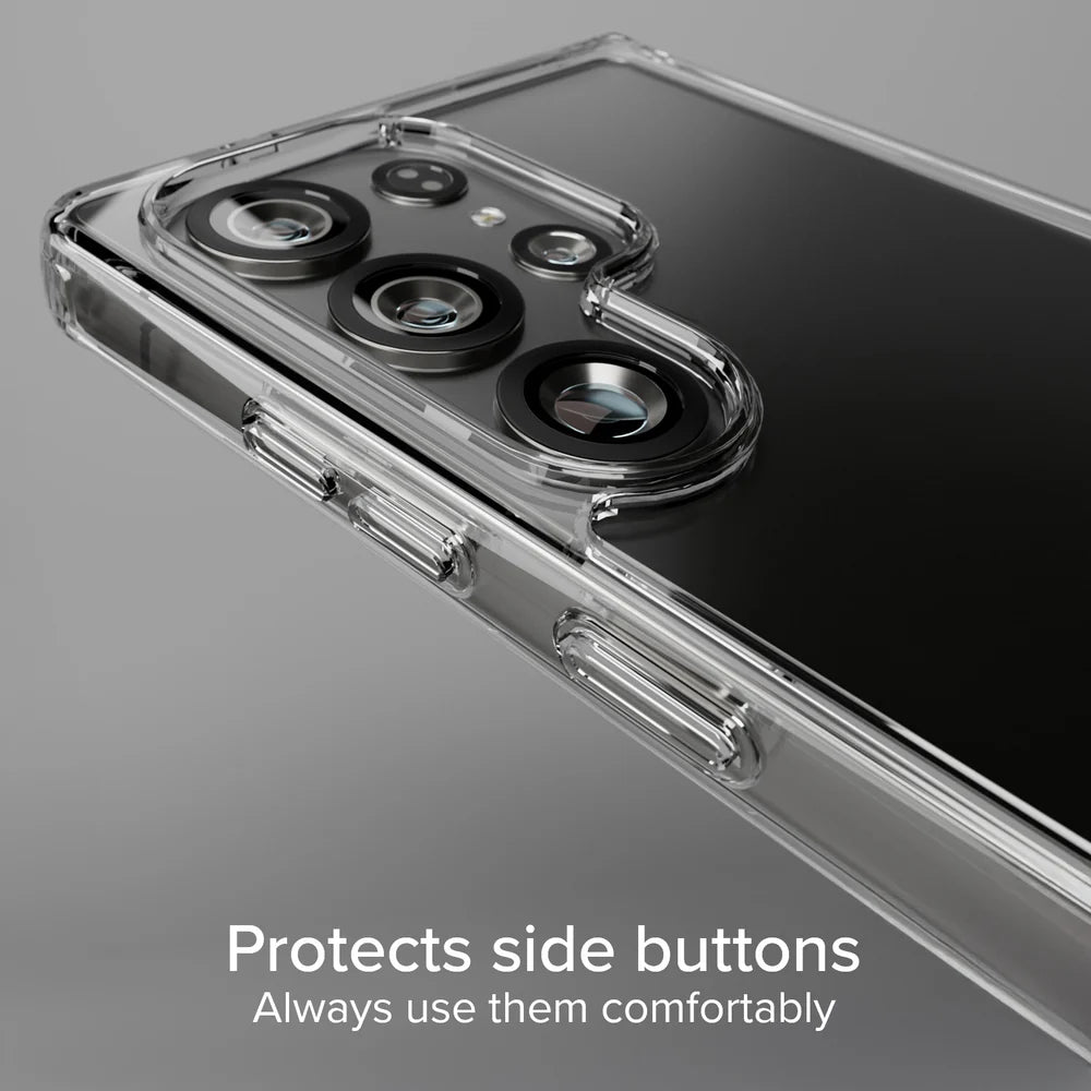 Extrem widerstandsfähiges Cover für Samsung S25 Ultra mit D3O-Technologie