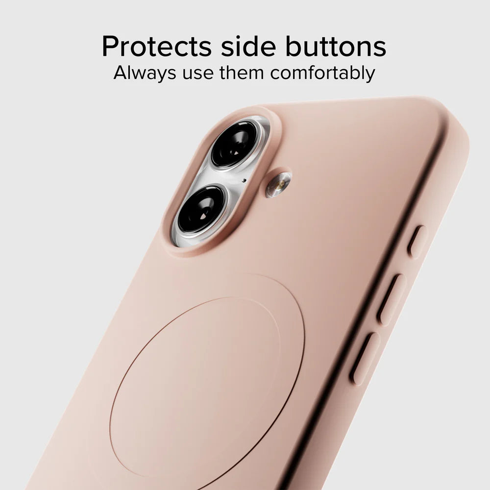 Kameraschutz der Instinct Mag Hülle für iPhone 17 in Rosa