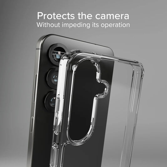 Samsung S25 Plus Schutzhuelle mit erhoehtem Kameraschutz und D3O Technologie